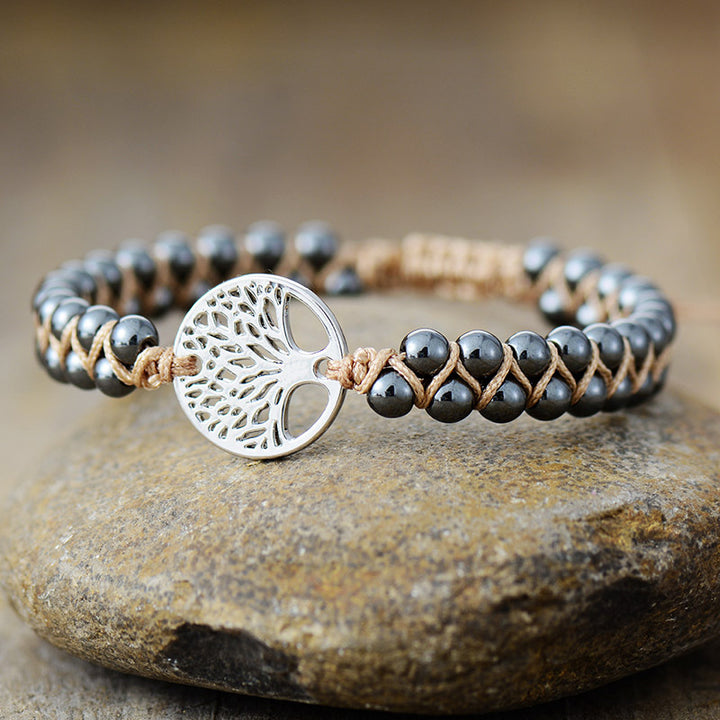 Alloy Natural Stone Braided Bracelet Accessories
