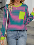 Striped Long Sleeve T-Shirt 