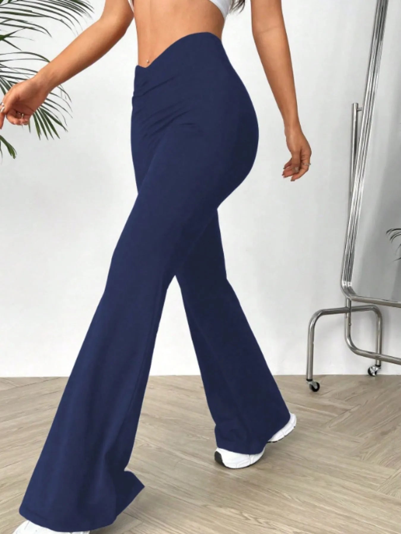 High Waisted Flare Pants 