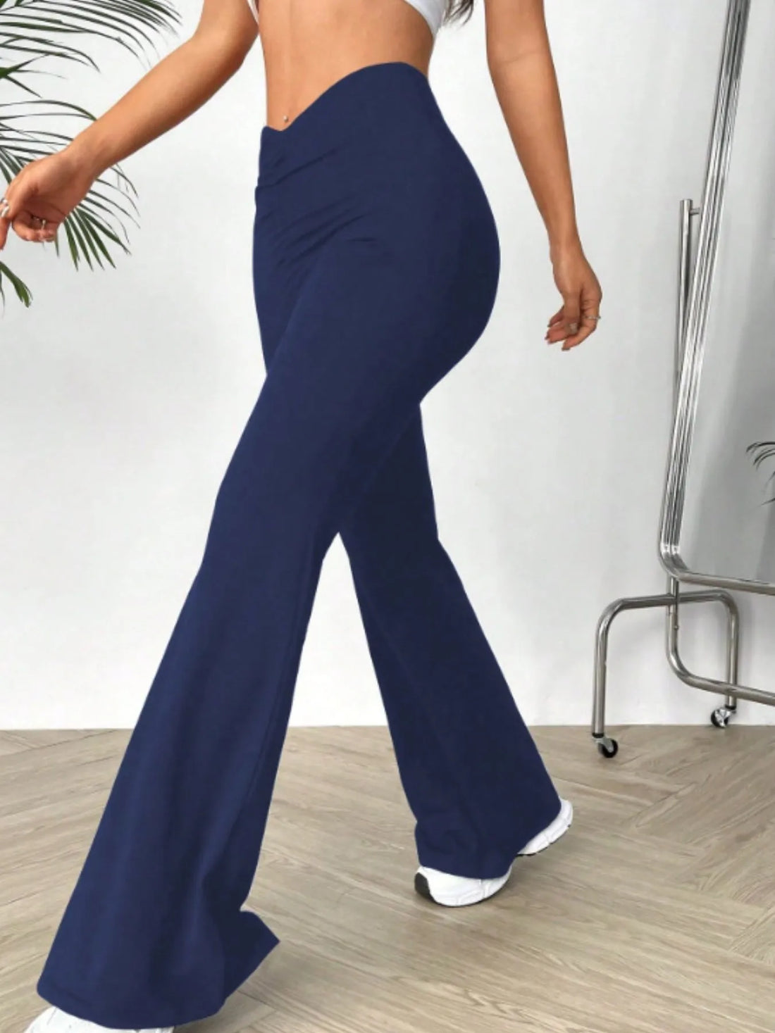High Waisted Flare Pants 