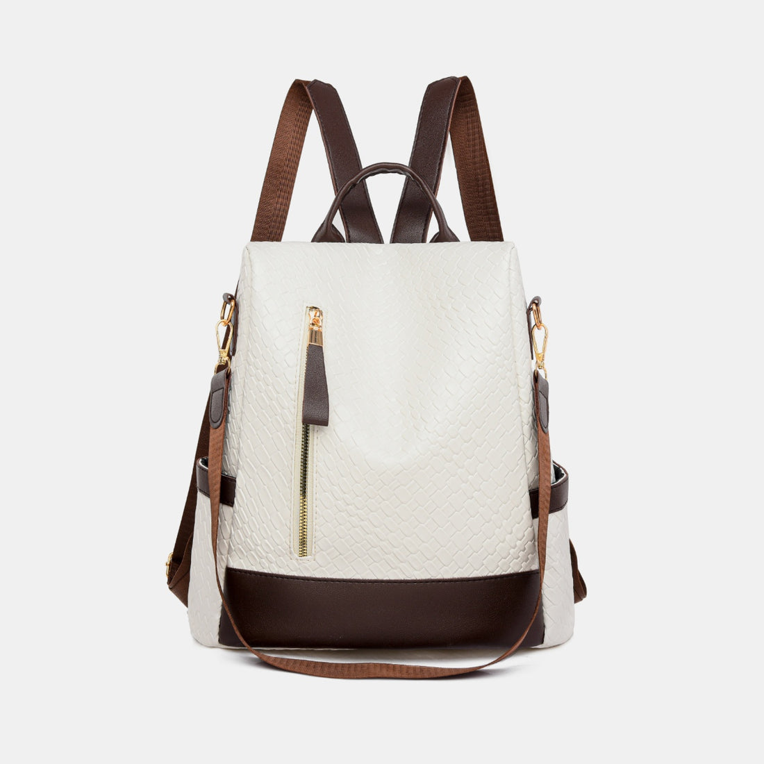 PU Leather Backpack Bag 