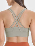 Millennia Crisscross Scoop Neck Active Tank 