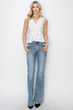 RISEN Full Size Mid Rise Bootcut Jeans 