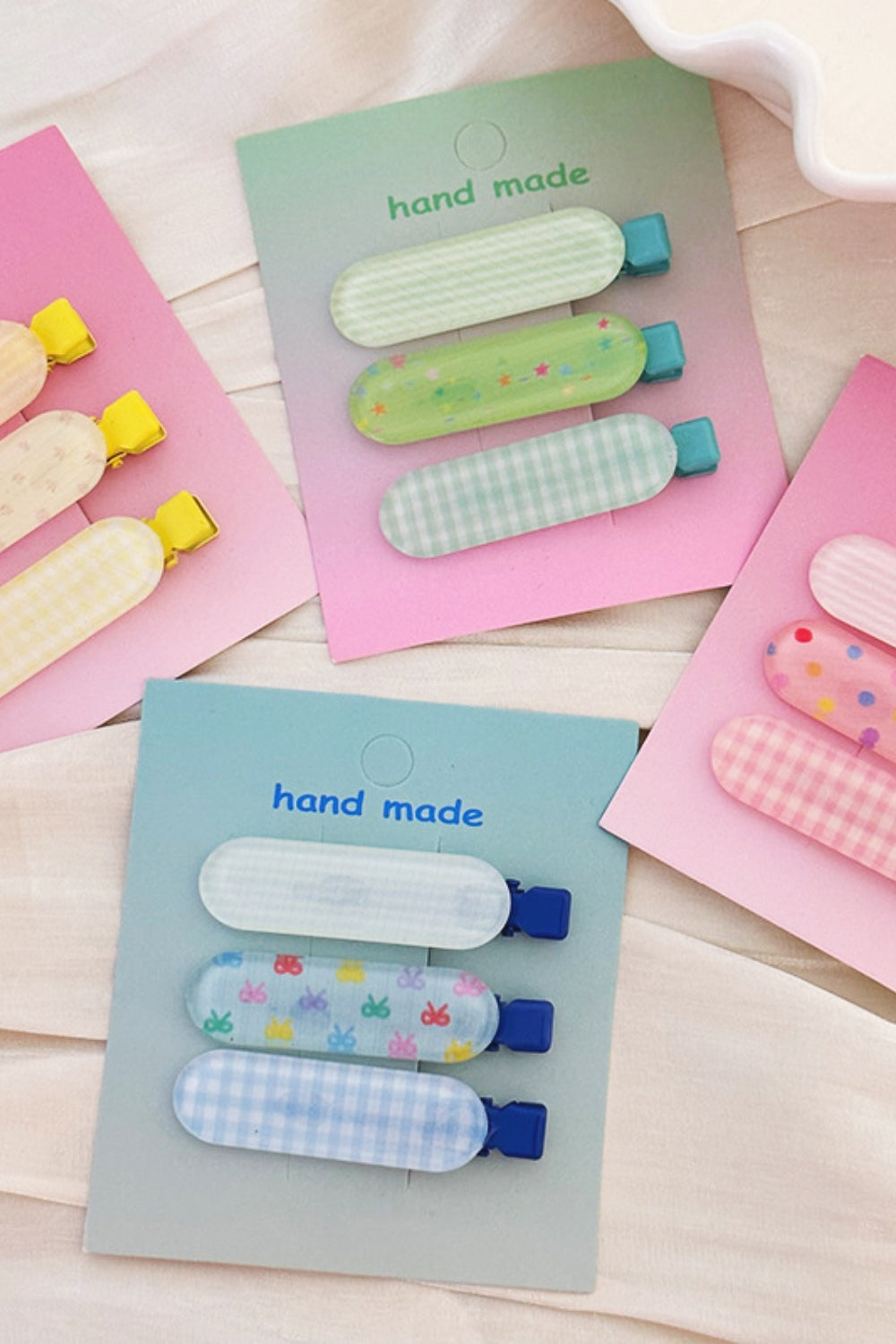 2-Piece Acrylic Hair Pins 