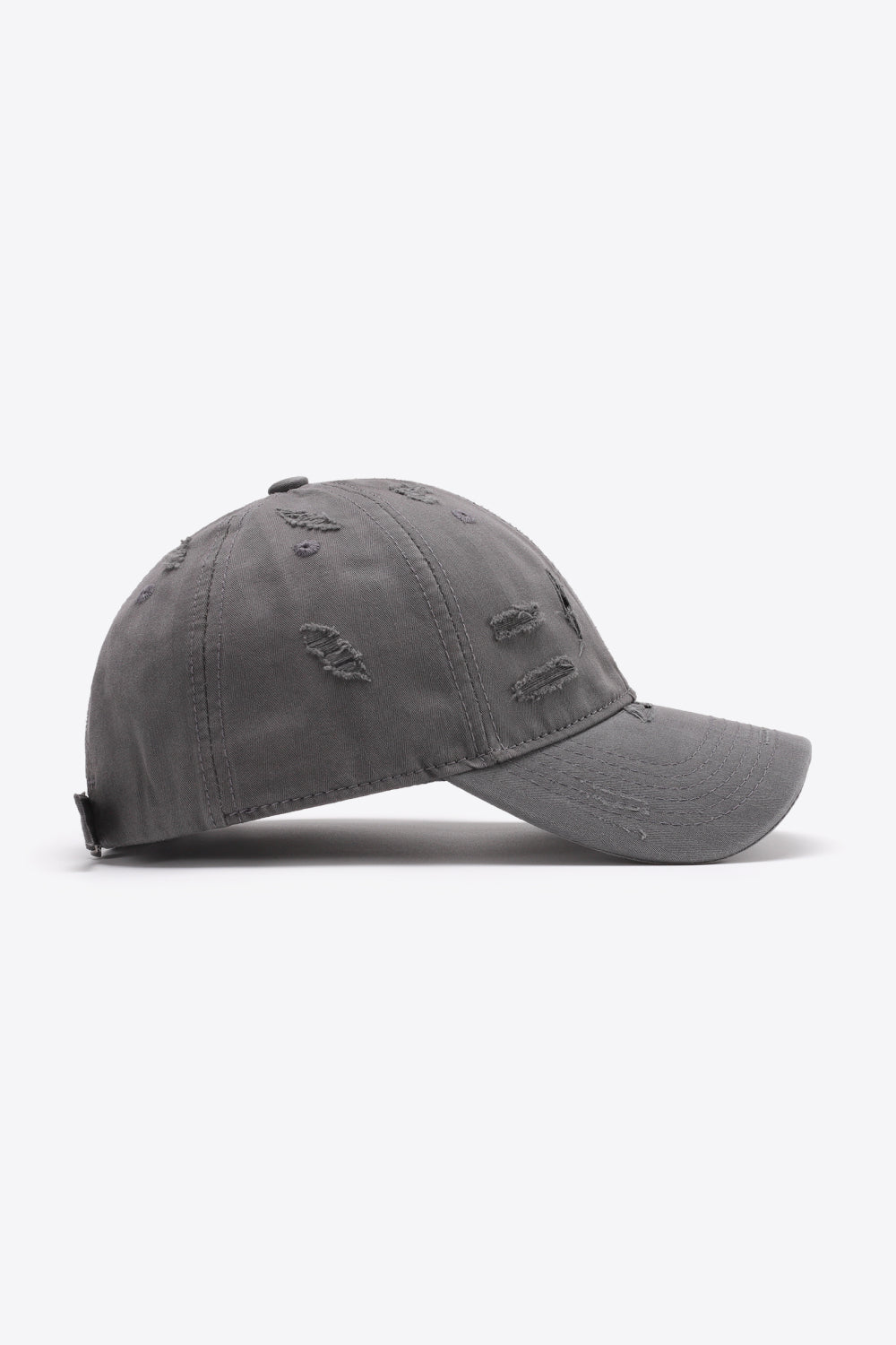 Distressed Adjustable Baseball Cap 