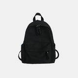 Zip Cotton Backpack Bag 