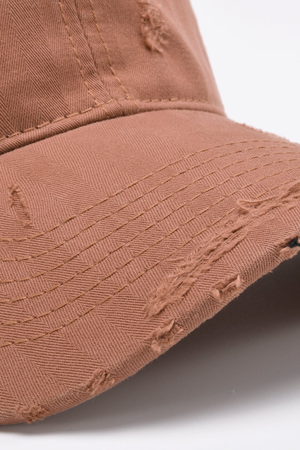 Distressed Adjustable Baseball Cap 
