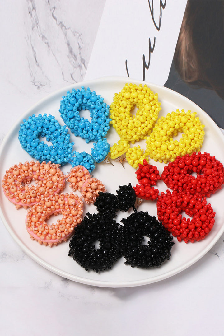 Beaded Dangle Earrings 