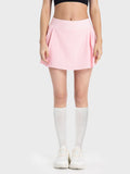 Millennia Pleated Detail Mid-Rise Waist Active Skirt 
