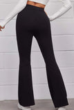 Pull On Flared Pants 