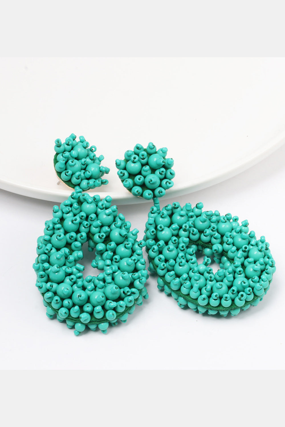 Beaded Dangle Earrings 