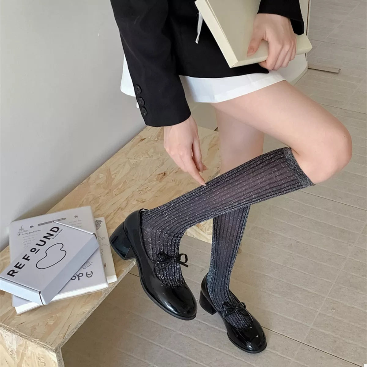 Knee-High Scrunch Socks Lingerie & Nightwear