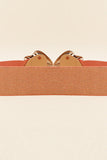Zinc Alloy Buckle Elastic Belt 