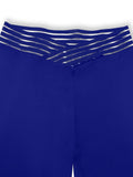 Plus Size V-Waistband Bootcut Pants 