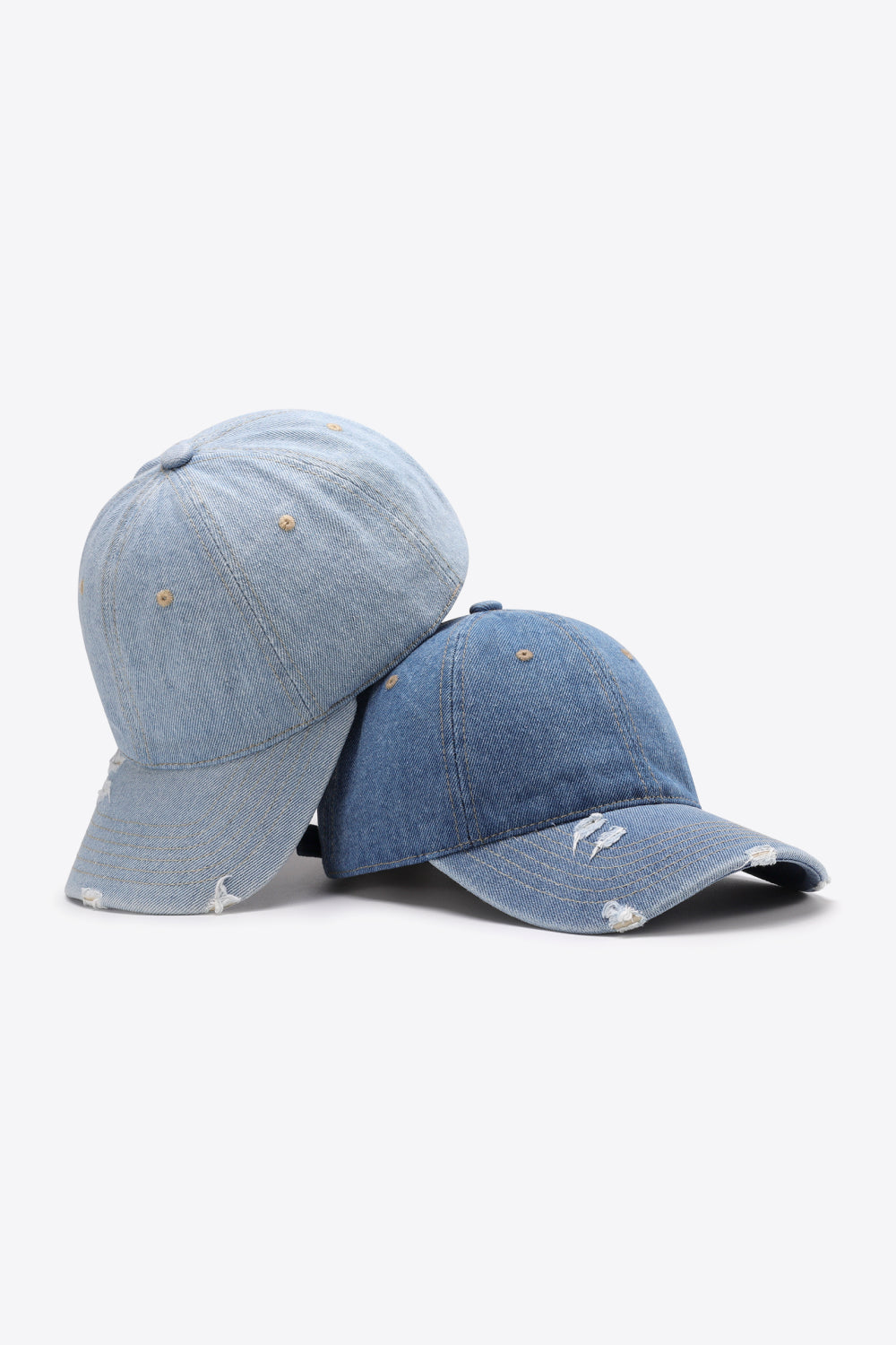 Distressed Adjustable Baseball Cap 