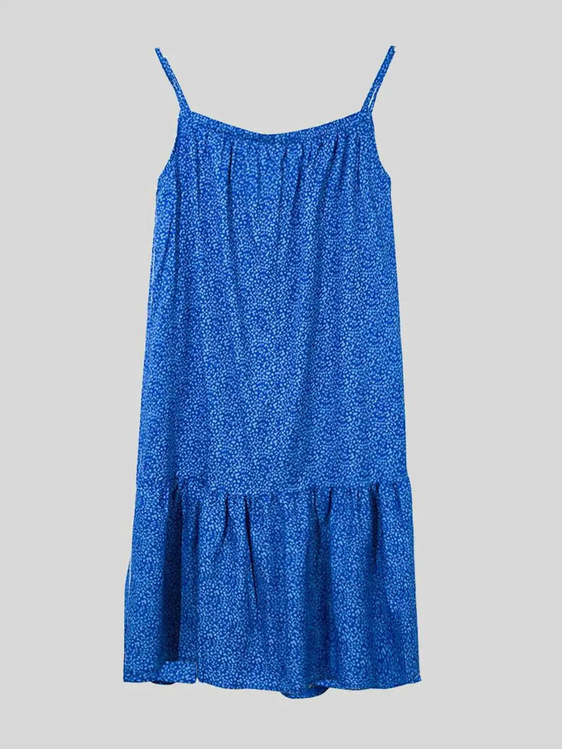 Full Size Printed Sleeveless Mini Cami Dress 