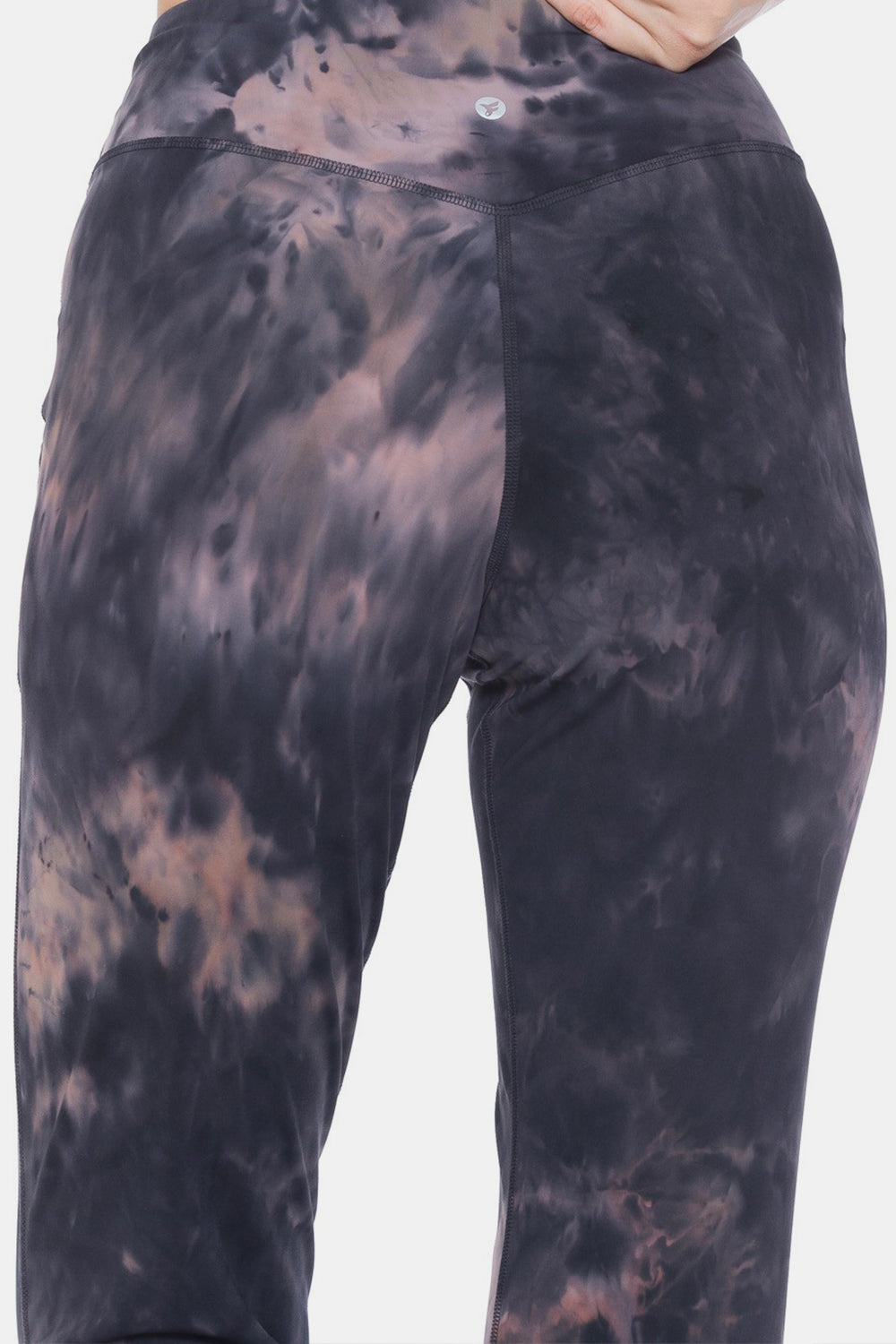 Leggings Depot Tie-Dye High Waist Cropped Leggings leggings
