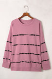 Plus Size Round Neck Dropped Shoulder Sweatshirt 