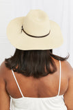 Fame Boho Summer Straw Fedora Hat 