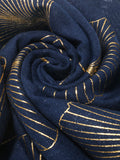 Ginkgo Leaf Polyester Scarf 