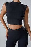 Mock Neck Active Tank 