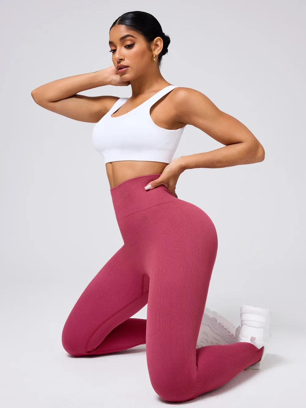 High Waist Stirrup Active Leggings 