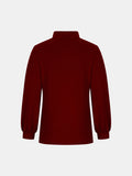 Full Size Mock Neck Long Sleeve T-Shirt 