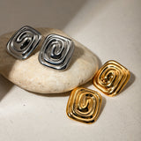 Stainless Steel Stud Earrings 