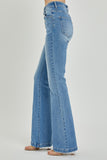 RISEN Full Size High Rise Button Fly Bootcut Jeans 