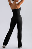Sleeveless Straight Active Jumpsuit 