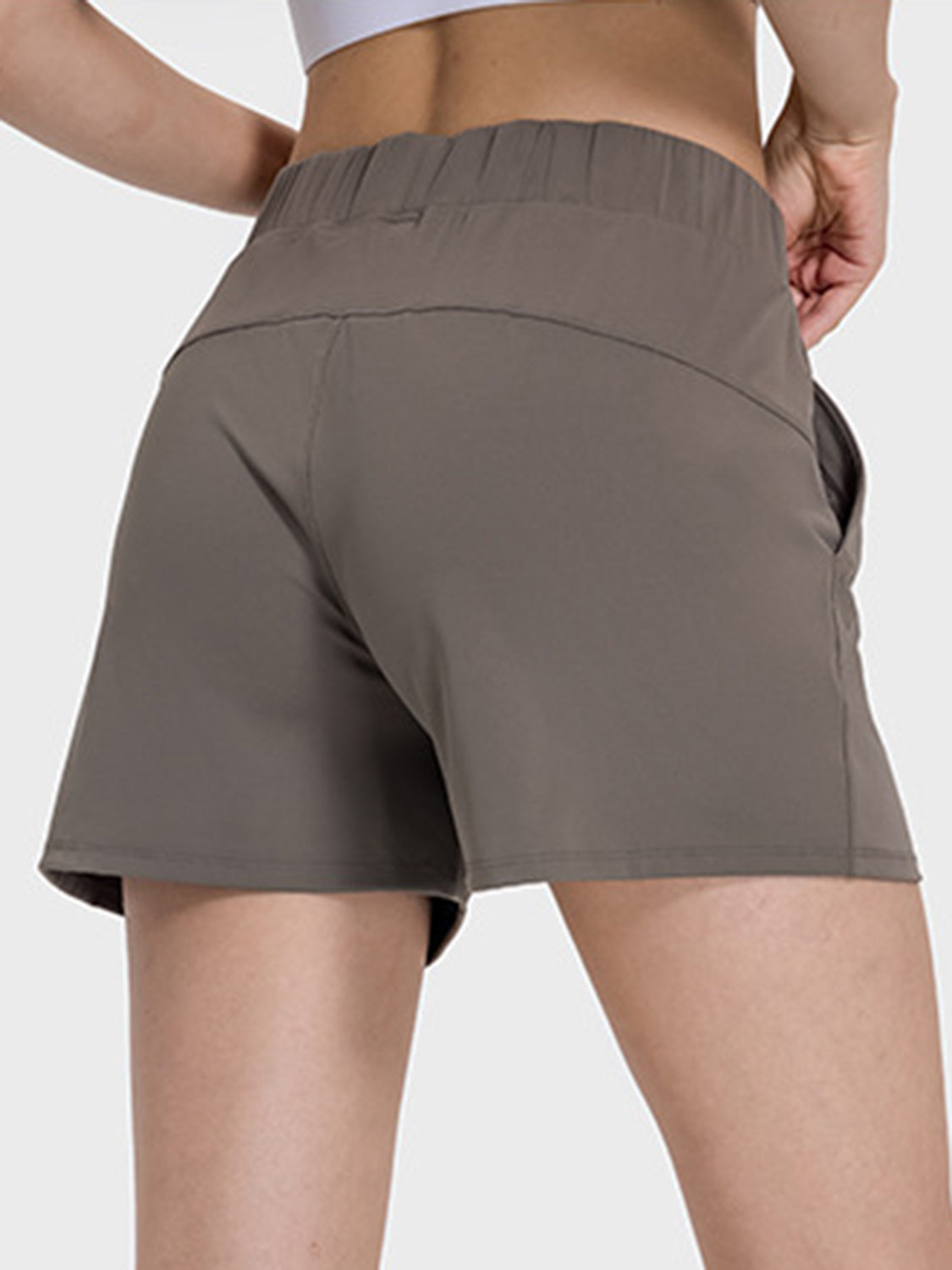 Millennia Elastic Waist Active Shorts 