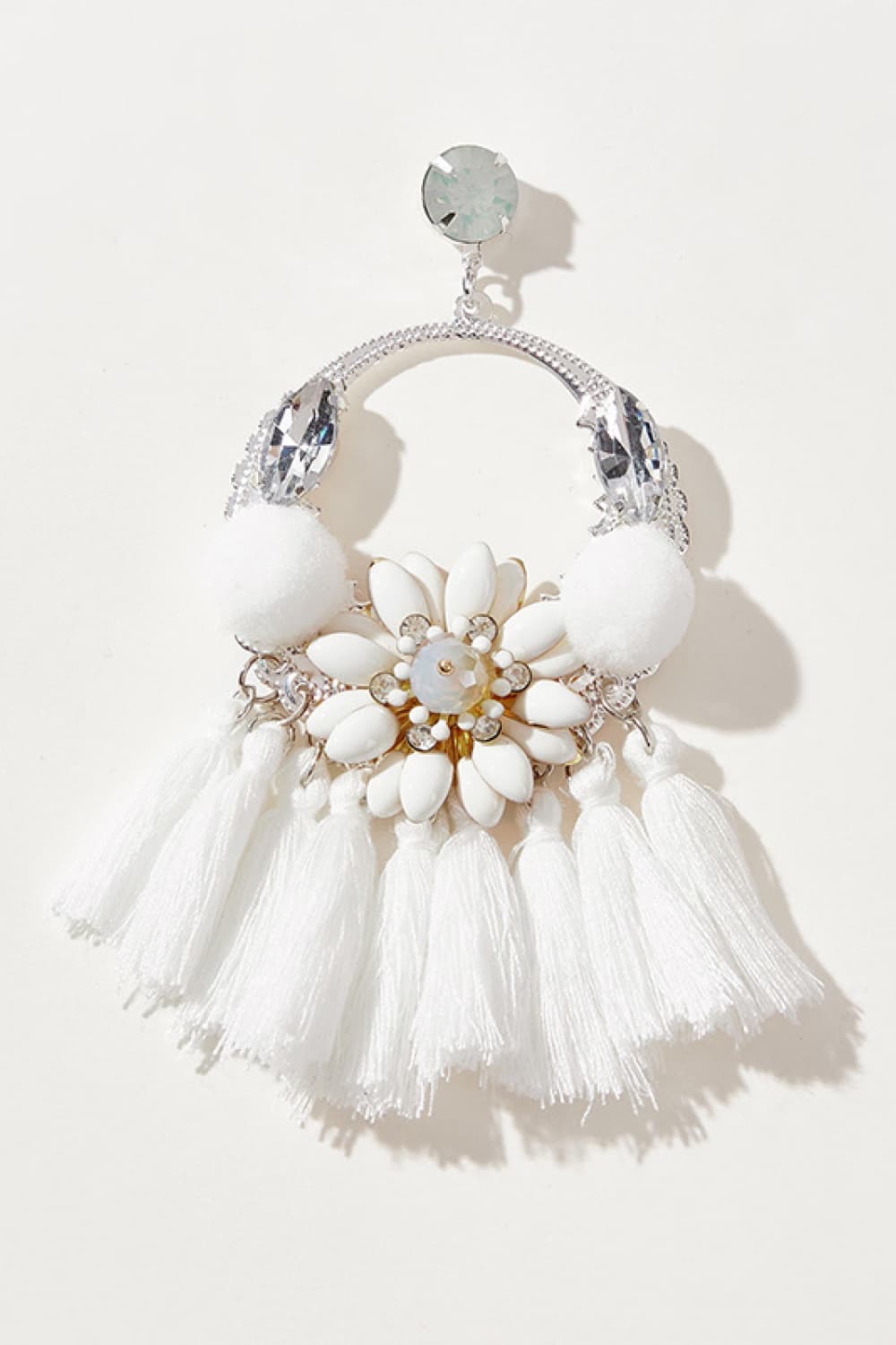 Tassel Detail Dangle Earrings 