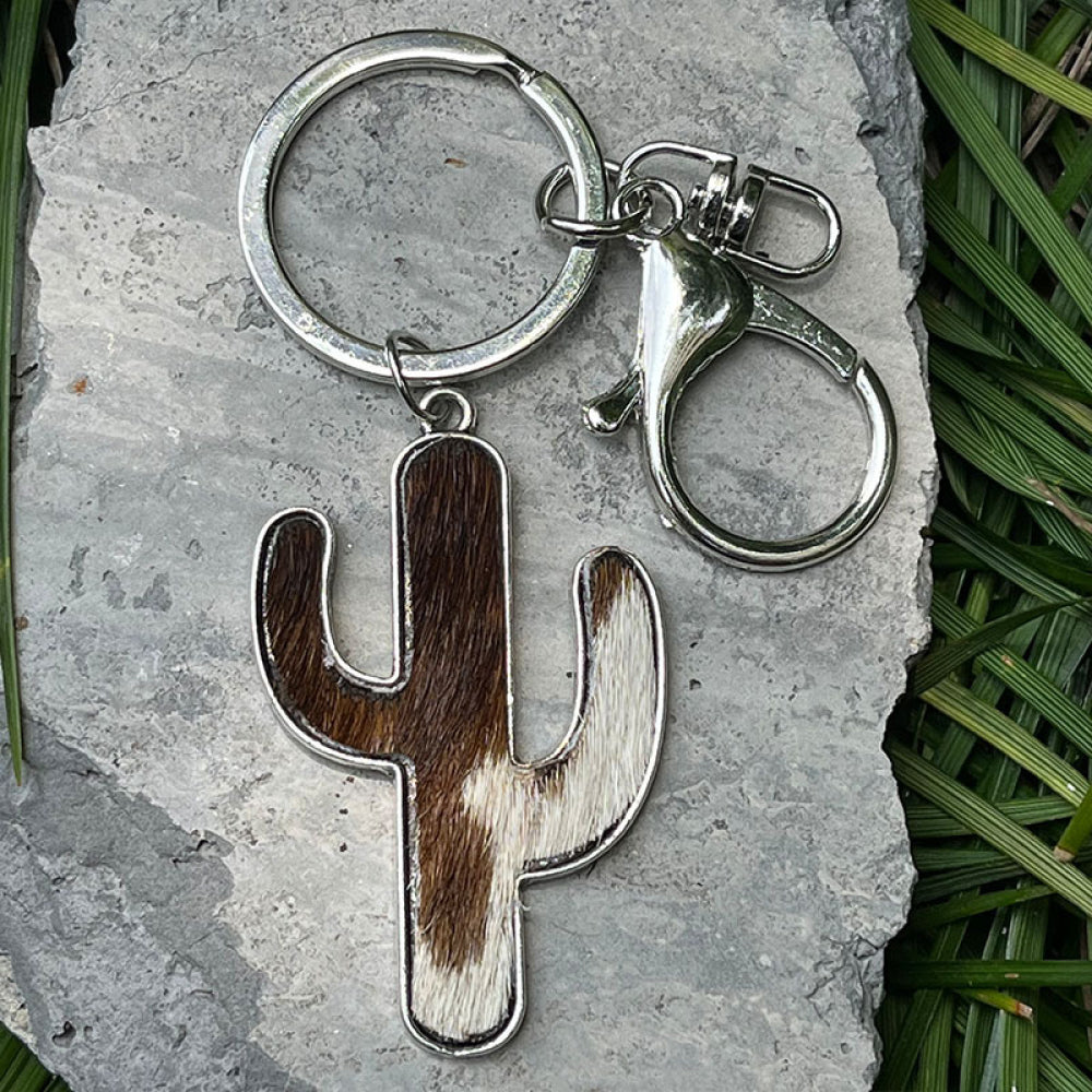 Cactus Shape Key Chain 