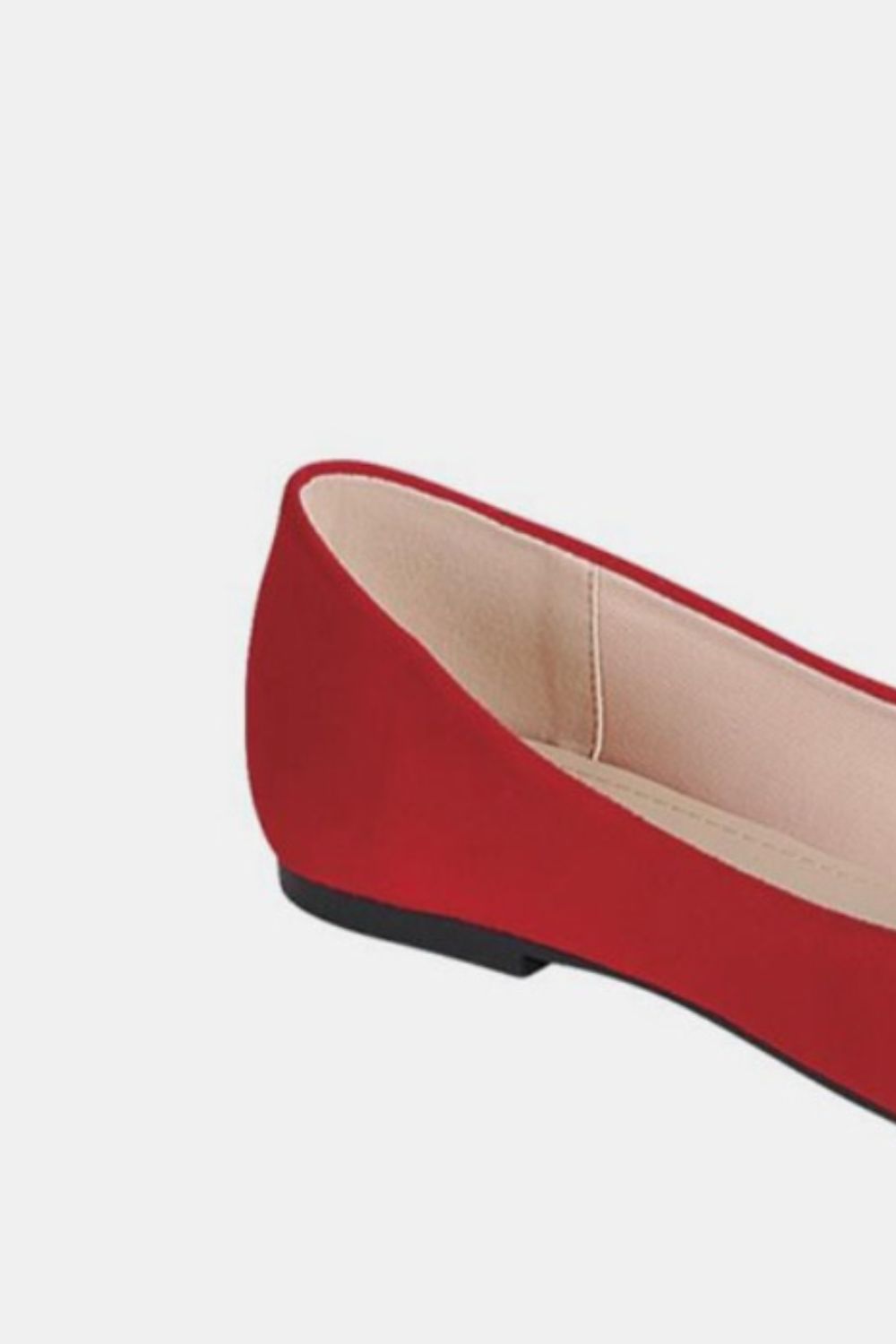 Forever Link Pointy Toe Slip On Flat Loafers 