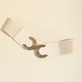 Double C Buckle Elastic Belt 