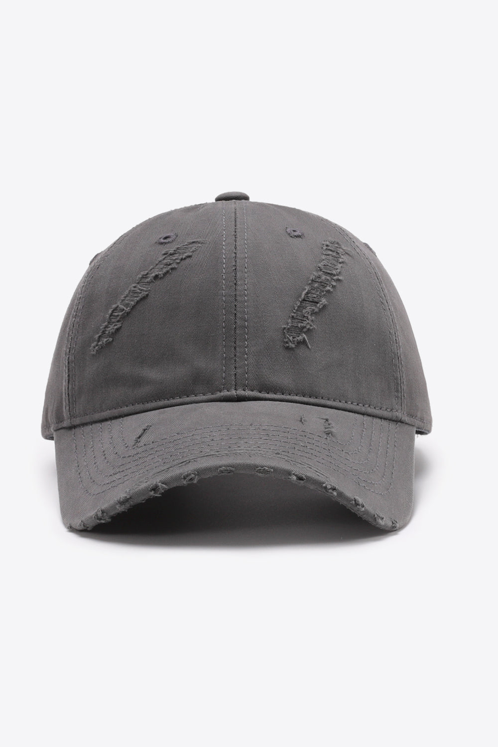 Distressed Adjustable Baseball Cap 