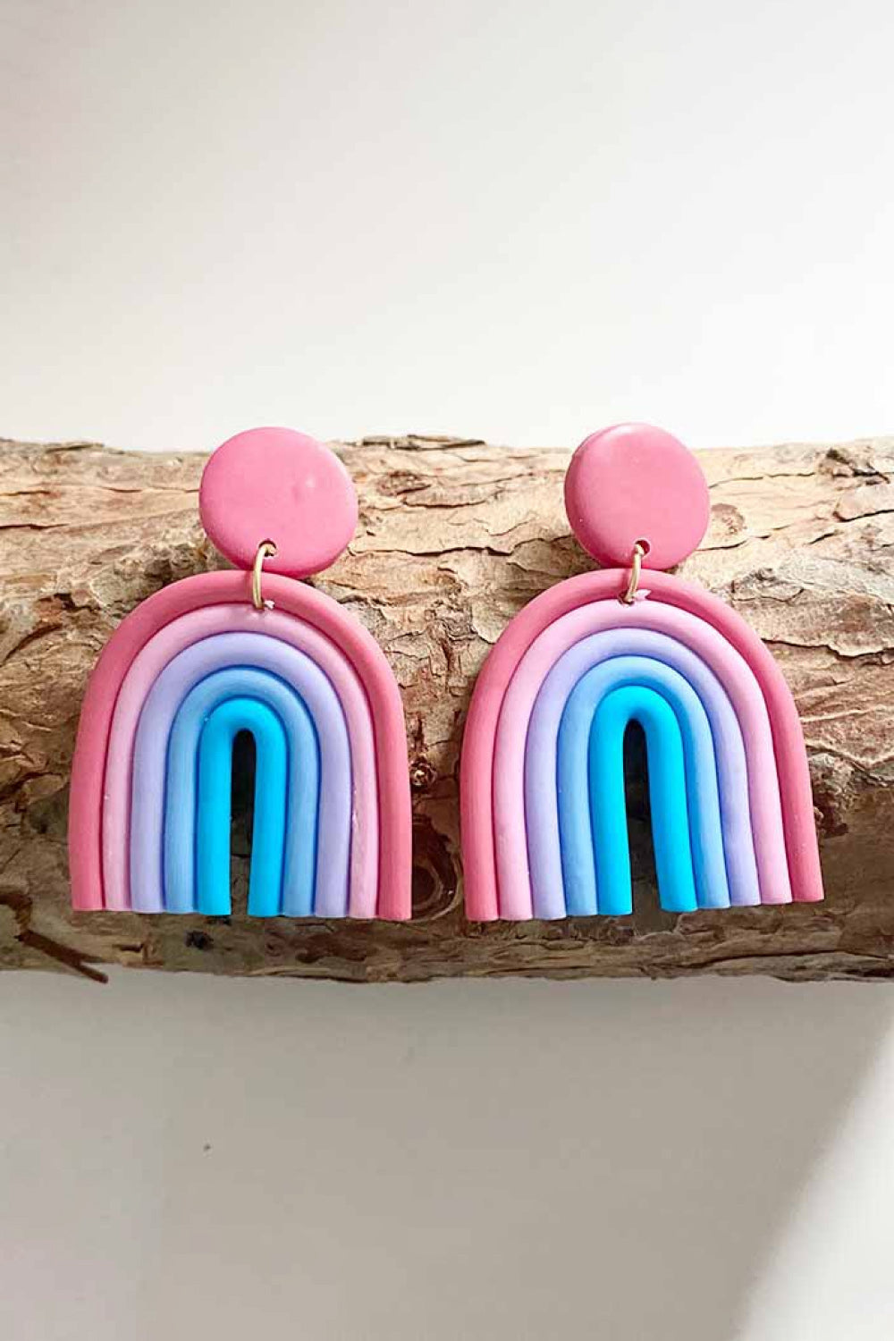 Rainbow Shape Dangle Earrings 