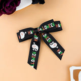 2-Piece Polyester Bow Hair Clip 