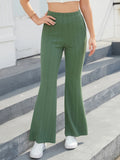 High-Waisted Flare Pants 