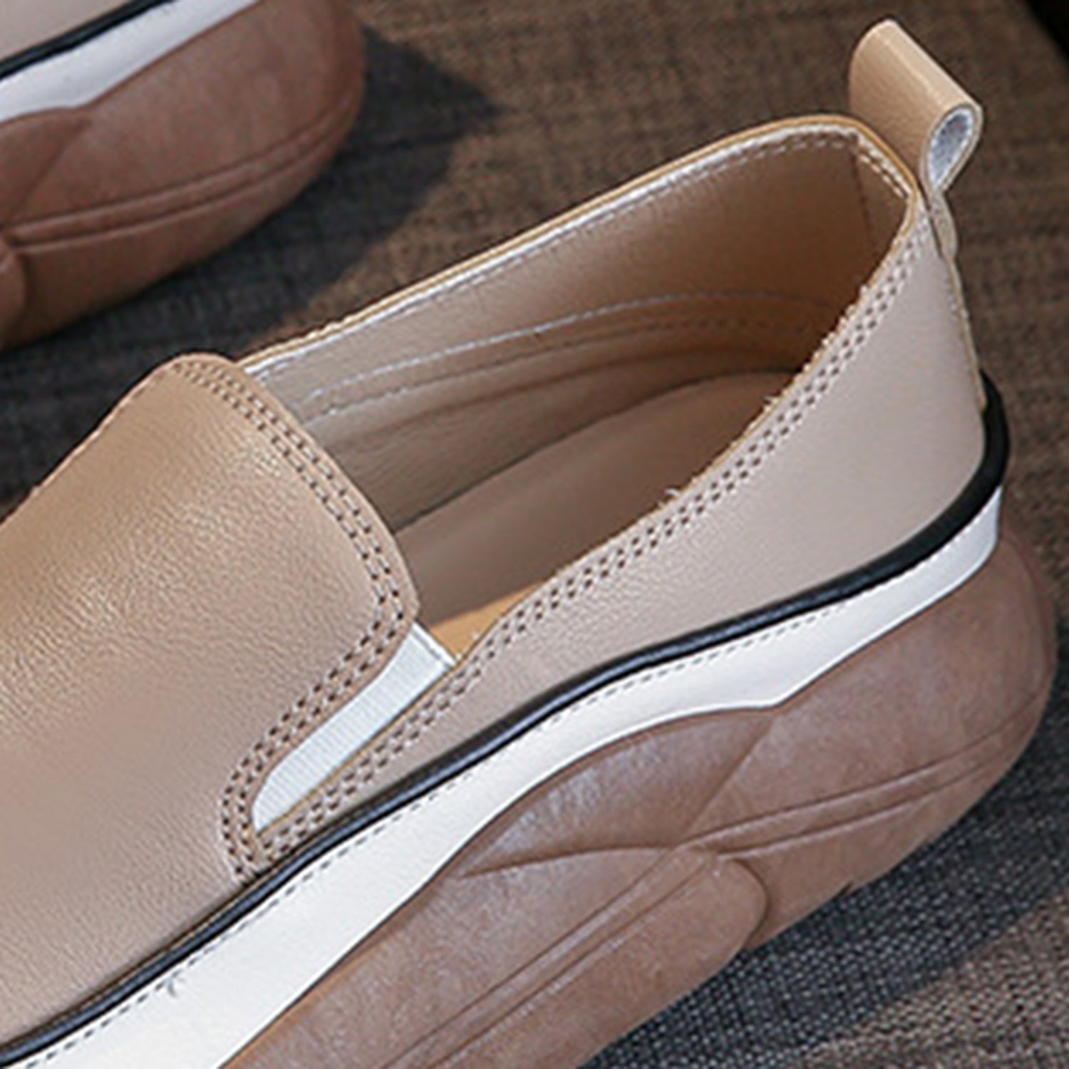 Chunky Slip On Shoes 