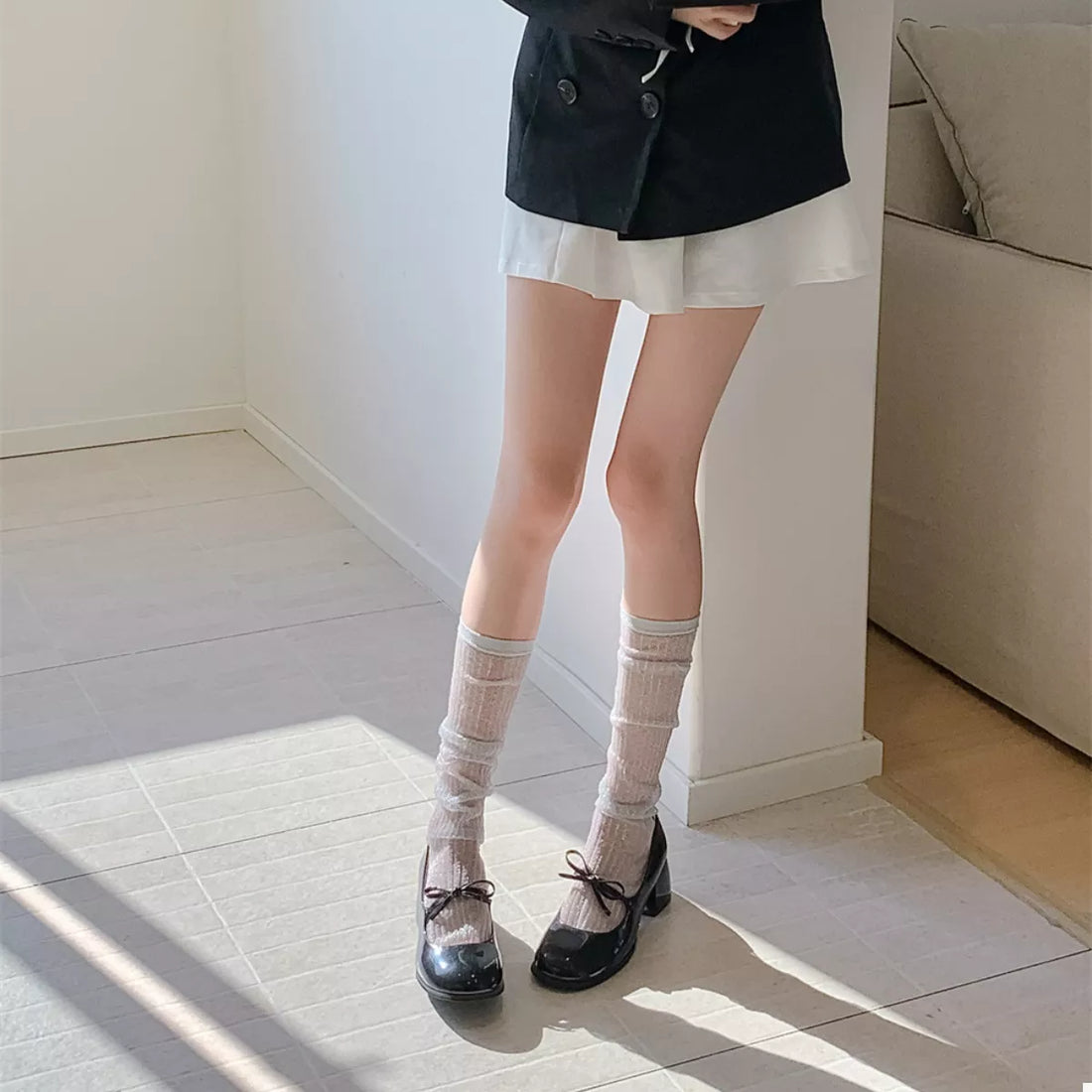 Knee-High Scrunch Socks Lingerie & Nightwear