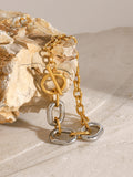 18K Gold-Plated Stainless Steel Chain Bracelet Accessories