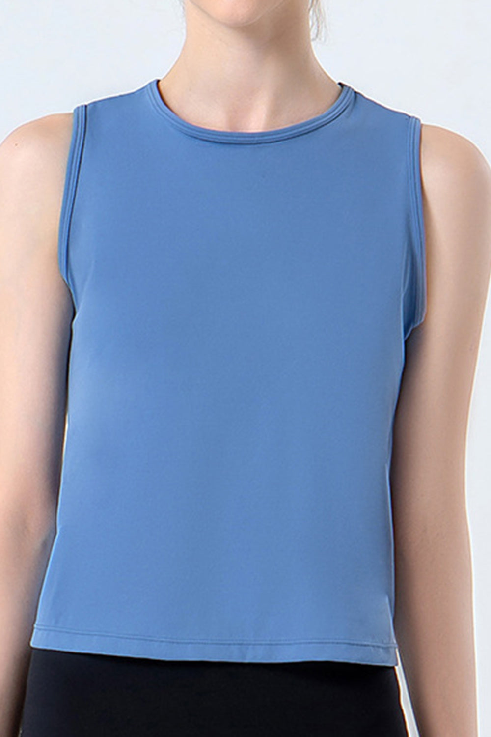 Round Neck Active Tank 