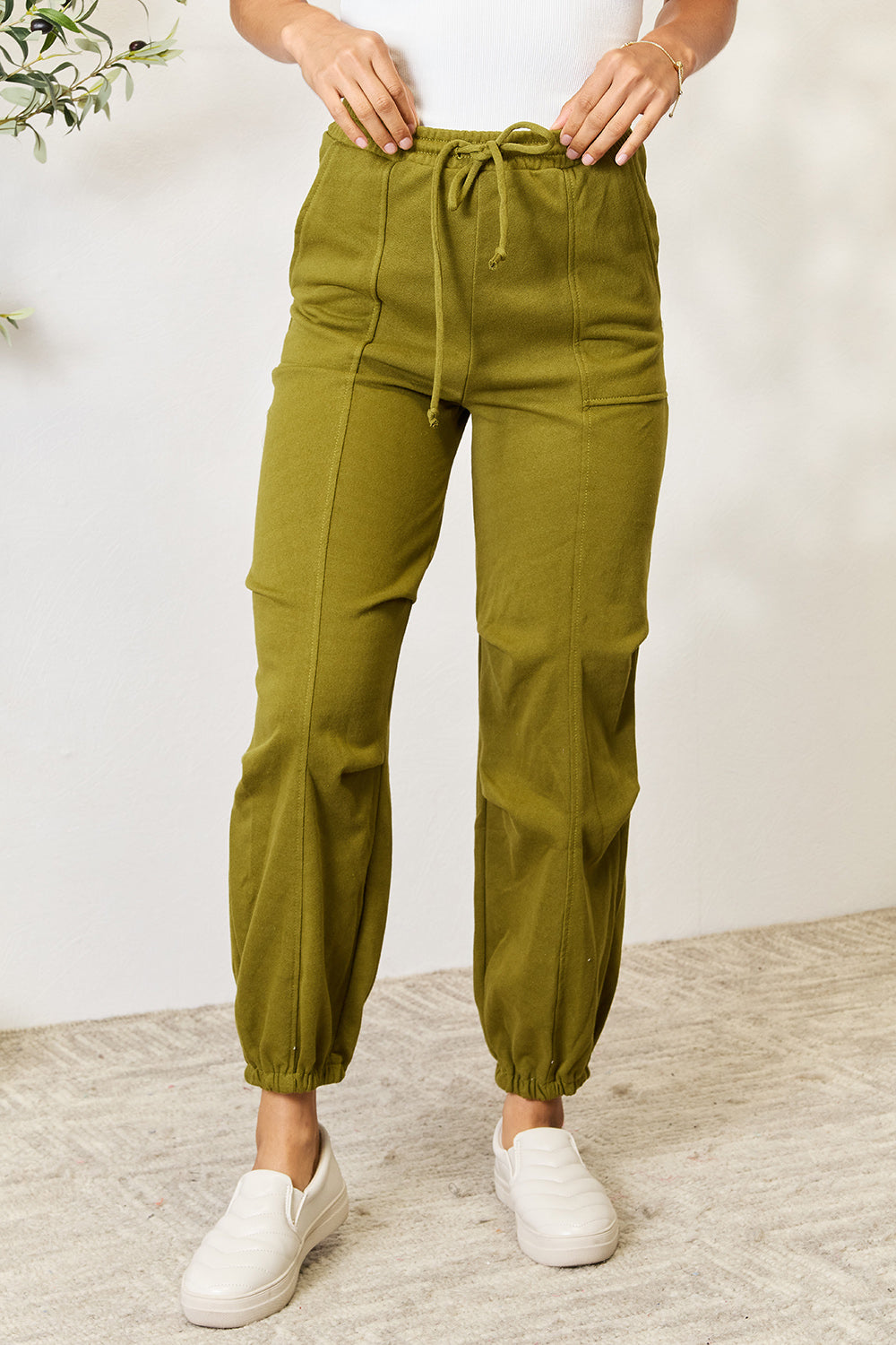 Culture Code Full Size Drawstring Sweatpants with pockets 