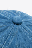 Distressed Adjustable Baseball Cap 