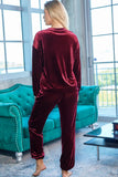 Long Sleeve Top and Pants Lounge Set Lingerie & Nightwear
