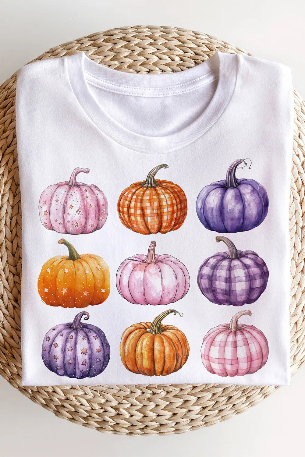 Pumpkin Graphic Long Sleeve Sweatshirt 