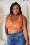 JadyK Juliette Full Size Crisscross Lace Bralette 