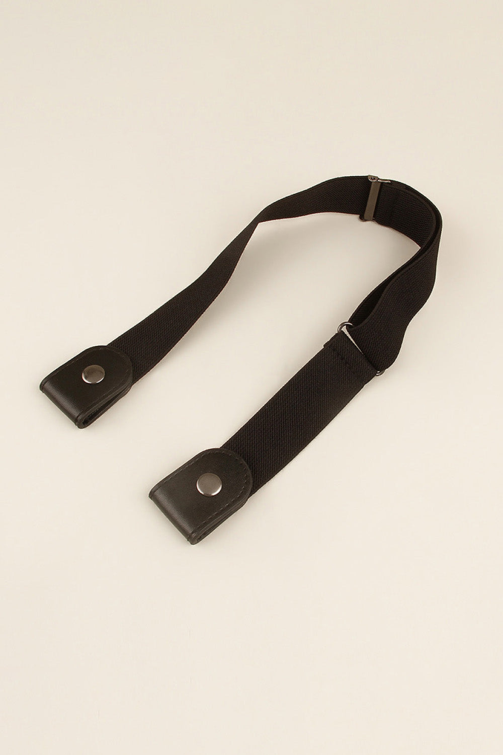 PU Elastic Snap Closure Belt 