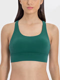 Millennia Crisscross Scoop Neck Active Tank 